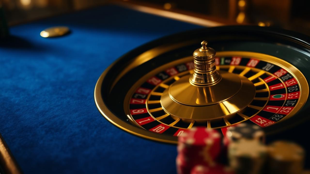 Roulettehjul i blĂ„tt och guld â sĂ„ ser ett casino utan svensk licens ut